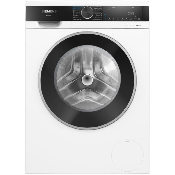 Стиральная машина Siemens фронтальная, 9кг, 1400, A+++, 59см, дисплей, I-Dos белый