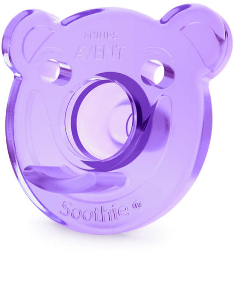Пустышка Avent Soothie 3мес+, фигурная, 2шт, для девочек