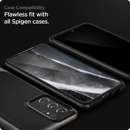Захисна плівка Spigen для Galaxy S21 Ultra NeoFlex Solid HD, Clear