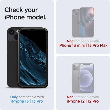 Захисне скло Spigen для Apple Iphone 13 /13 Pro tR Align Master FC Black (2 Pack)