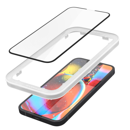 Захисне скло Spigen для Apple Iphone 13 /13 Pro tR Align Master FC Black (2 Pack)
