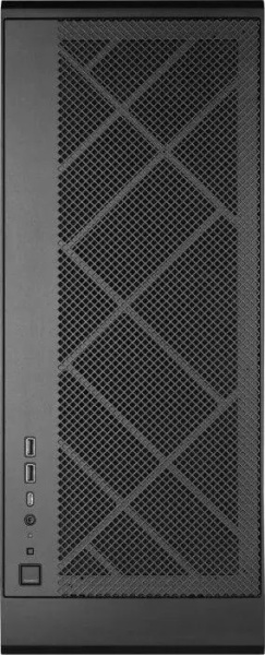 Корпус SilverStone Alta ALG1MB без БП, 2xUSB3.0, 1xUSBType-C, 1x180мм, VGA 355мм, LCS ready, mATX, чёрный