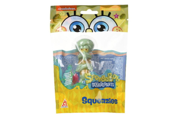 Ігрова фігурка-сквіш SpongeBob Squeazies Squidward