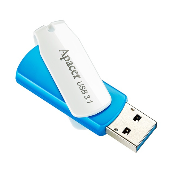 Накопитель Apacer  32GB USB 3.1 Type-A AH357 Blue/White