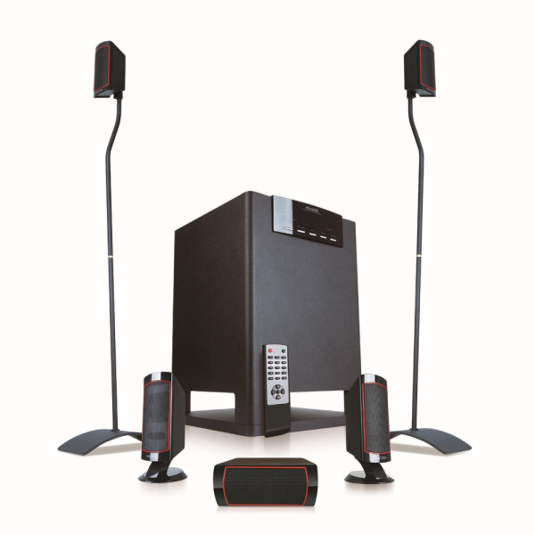 Акустическая система MICROLAB X-15 5.1, 170W, 6RCA, черный