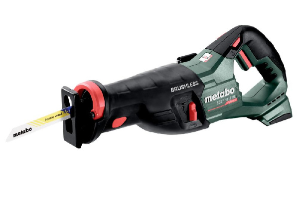 Пилка сабельная аккумуляторная Metabo SSEP 18 LT BL 18В ход 32мм 0-3000об/мин, 3кг, без АКБ и ЗП