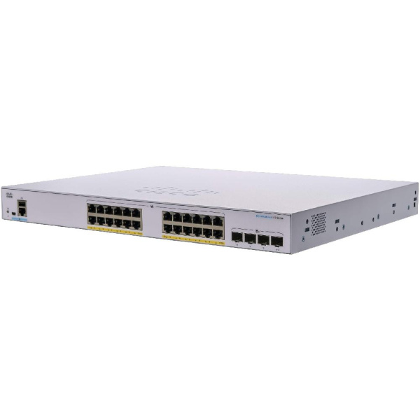 Коммутатор Cisco CBS350 Managed 24-port GE, Full PoE, 4x10G SFP+