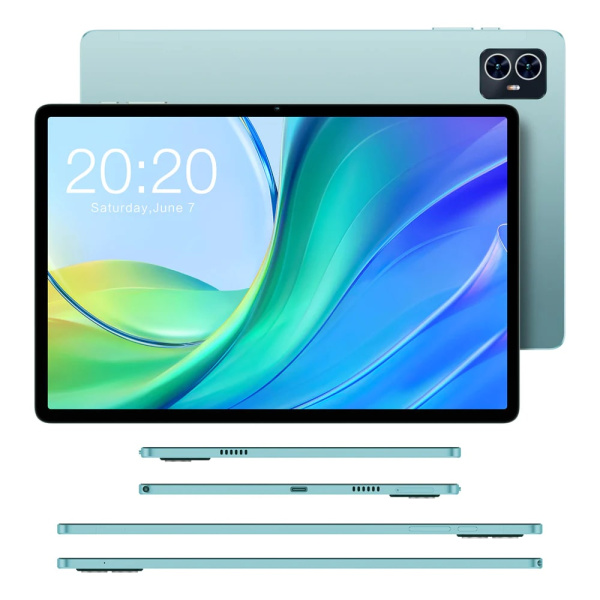 Планшет Teclast M50 10.1" 6GB, 128GB, LTE, 6000мА•ч, Android, голубой