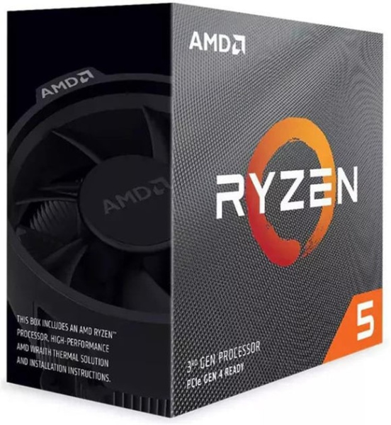 ЦПУ AMD Ryzen 5 3600 6C/12T 3.6/4.2GHz Boost 32Mb AM4 65W Wraith Stealth cooler Box