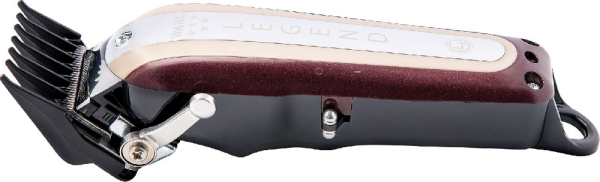 Машинка для стрижки WAHL Legend Cordless, акум., роторный мотор, насадок-8, расческа в компл., сталь, бордовый
