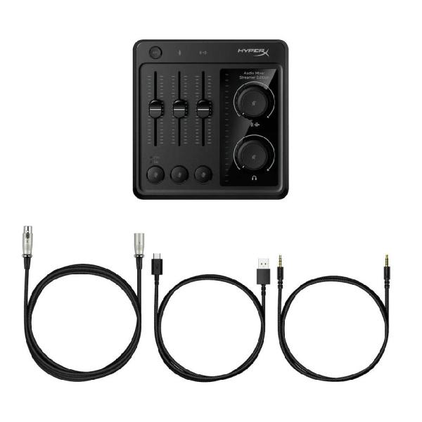 Пульт управления аудио HyperX Audio Mixer Black