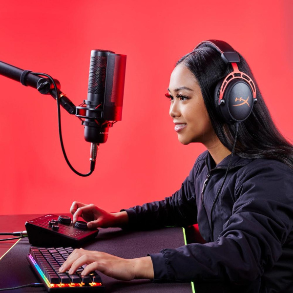Пульт управления аудио HyperX Audio Mixer Black