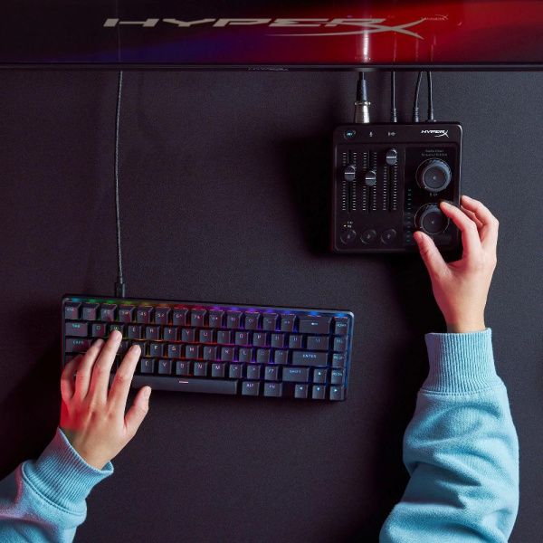 Пульт управления аудио HyperX Audio Mixer Black