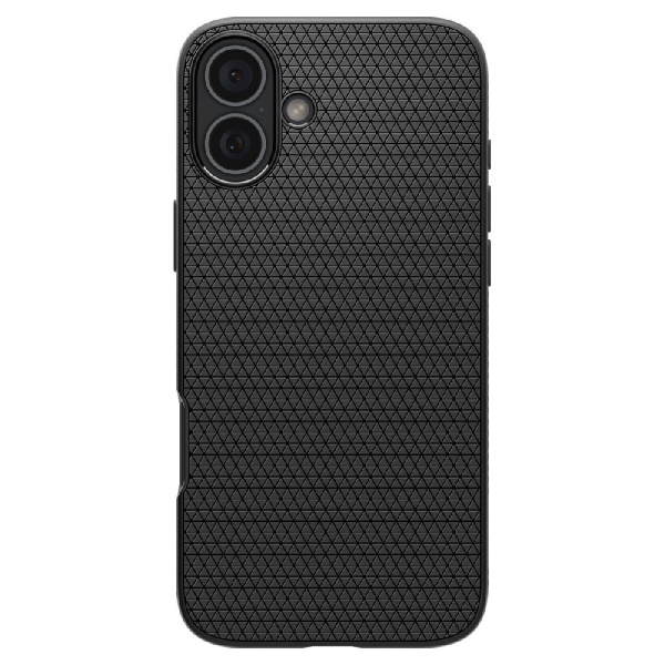 Чехол Spigen для iPhone 16, Liquid Air, Matte Black