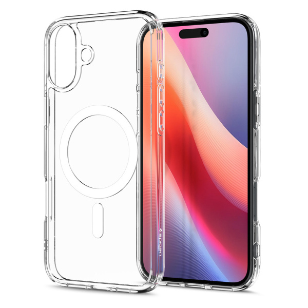 Чехол Spigen для iPhone 16, Ultra Hybrid MagFit, White