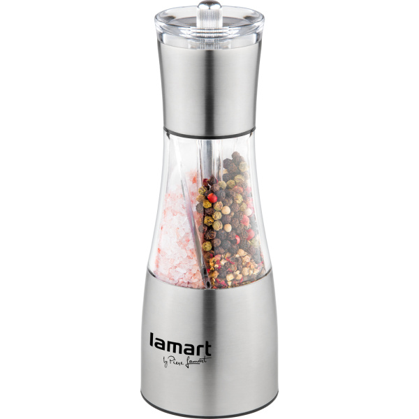 Мельница для соли и перца  Lamart LT7030 двухкамерная