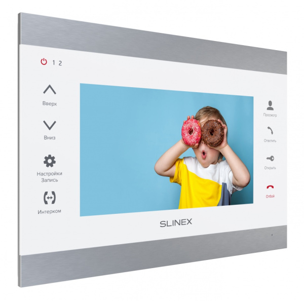 Видеодомофон Slinex SL-07M Silver White