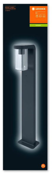 Cветильник парковый ENDURA CLASSIC CASCADE 80CM E27 CLR DG