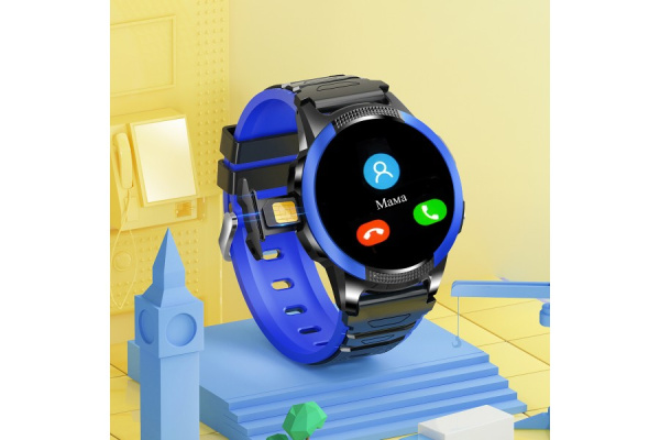 Дитячий GPS годинник-телефон GOGPS ME X03 Синій