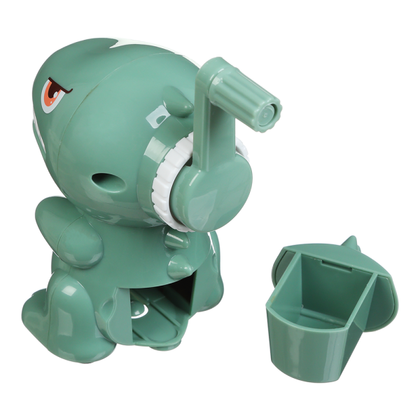 Чинка для олівців DINO, механічна, зелений, KIDS Line