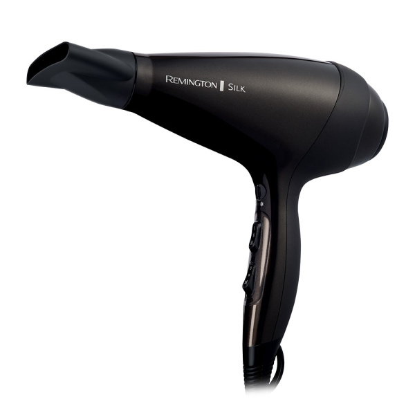 Фен Remington Silk, 2400Вт, 3 режими, дифузор, іоніз-я, хол. обдув, коричневий