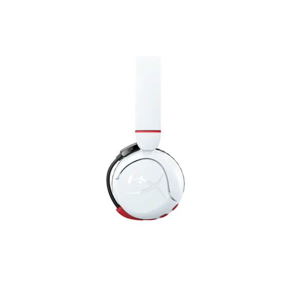 Гарнитура игровая HyperX Cloud Mini, mini-jack/BT, 1.2м, белый-красный