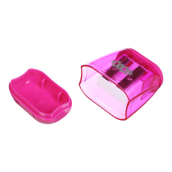 Чинка з контейнером COMBI, 2 отв., пластик. корпус, асорті, KIDS Line