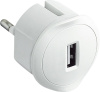 Адаптер Legrand з USB зарядкою білий