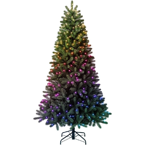 Smart LED Гирлянда Twinkly tree Strings RGB 500, Gen II, настраиваемая на 2,1м елке
