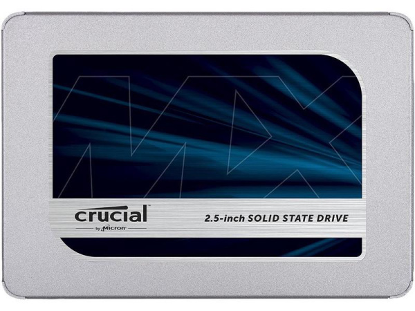 Твердотільний накопичувач SSD 2,5" Crucial MX500 500GB SATA 3D TLC