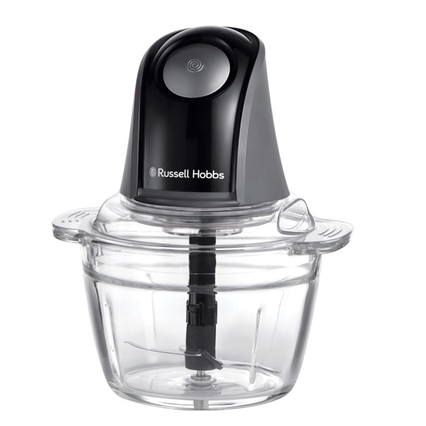 Измельчитель Russell Hobbs Desire Matte Charcoal, 200Вт, чаша-500мл, стекло, корпус-пластик, черный
