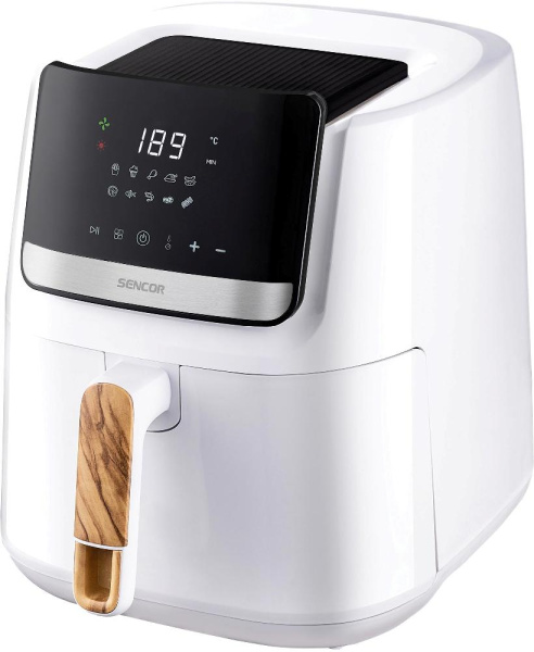 Мультипечь Sencor Vita 1600Вт, чаша-6,5л, сенсорное управл., 10 программ, пластик, белый