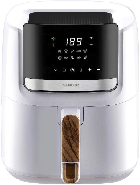 Мультипечь Sencor Vita 1600Вт, чаша-6,5л, сенсорное управл., 10 программ, пластик, белый