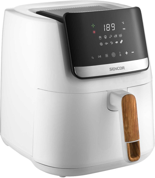 Мультипечь Sencor Vita 1600Вт, чаша-6,5л, сенсорное управл., 10 программ, пластик, белый