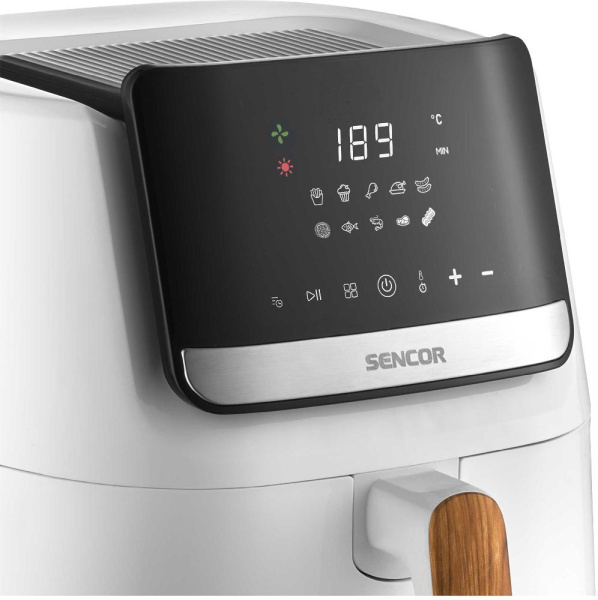 Мультипечь Sencor Vita 1600Вт, чаша-6,5л, сенсорное управл., 10 программ, пластик, белый