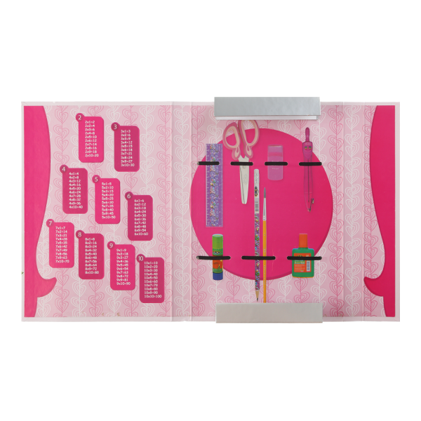Папка для праці CUTE,, картонна, на гумках А4+ (300х212х28мм), KIDS Line