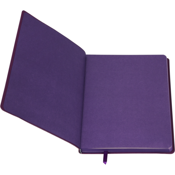 Блокнот діловий BRIEF, L2U, А5, 96 арк., нелін., марсала, шт.шкіра