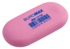 Ластик BUROMAX, овальний, 49x23x9mm
