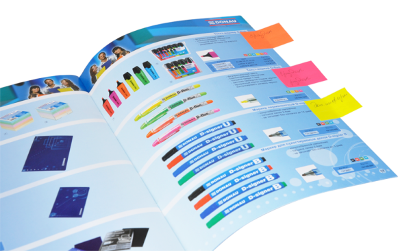 Закладки паперові з клейким шаром, 20х50мм, 4х50 аркушів, неон, асорті