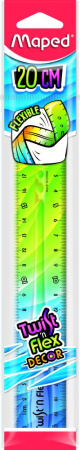 Лінійка TWISTNFLEX, 20см