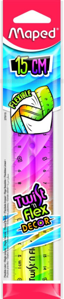 Лінійка TWISTNFLEX, 15см