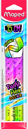 Лінійка TWISTNFLEX, 15см