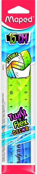 Лінійка TWISTNFLEX, 15см