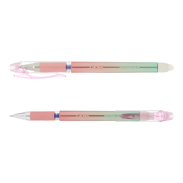 Ручка гелева "пиши-стирай" Edit, чорний, 0.7 mm