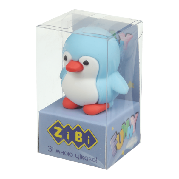 Гумка фігурка PENGUIN, 60х35х32мм, ідеї для подарунку