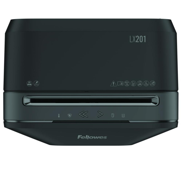 Знищувач LX201 black, 12 арк., секр. P-5, фрагменти 2х12мм, кошик 22 літри
