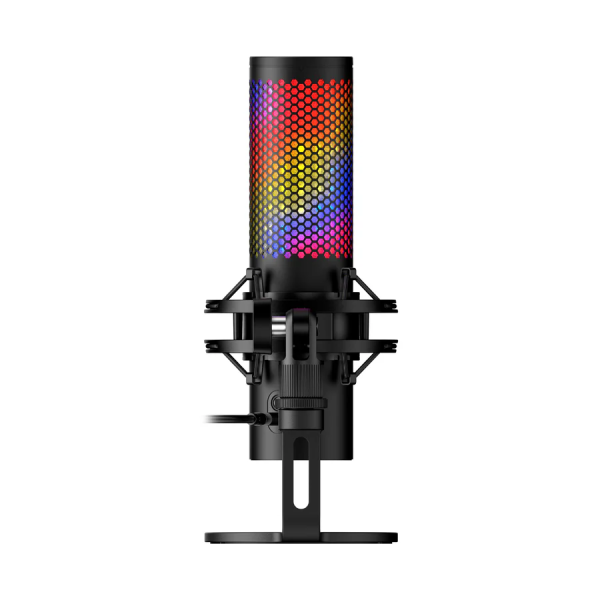 Мікрофон геймінговий HyperX QuadCast 2 S, Omni/Uni/Bi, USB-A, 3м, NGenuity, RGB, чорний