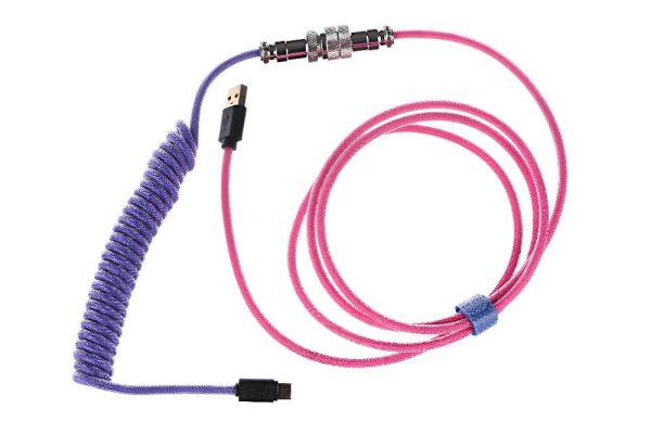 Кабель Ducky Premicord Joker, USB Type-A to Type-C, Purpule