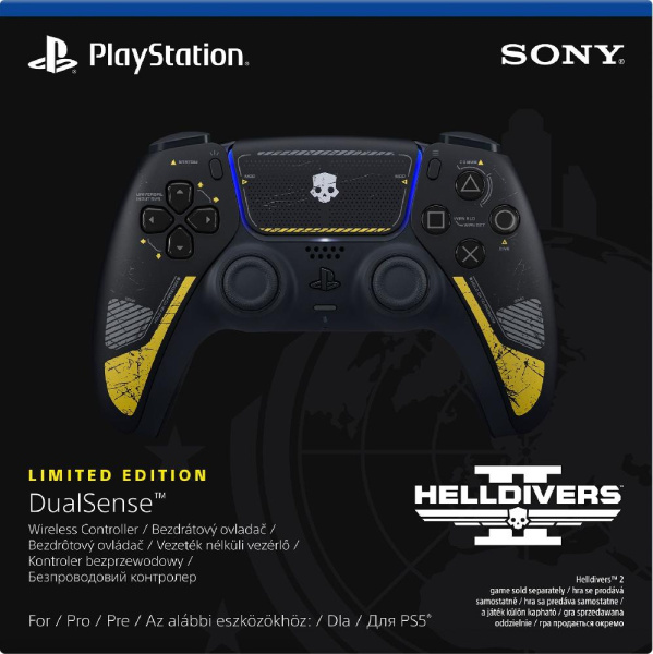 Геймпад PlayStation 5 Dualsense BT (Helldivers 2 Limited Edition)