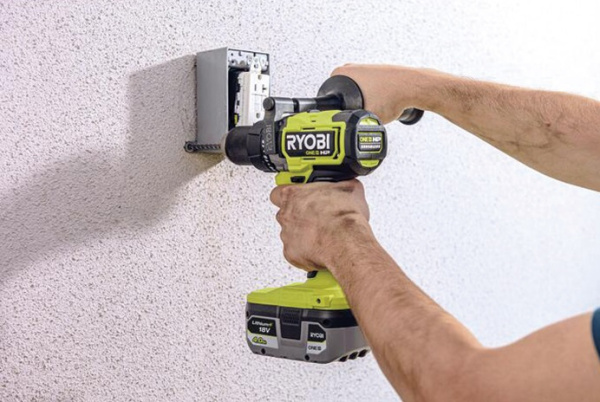 Шурупокрут-дриль ударний акумуляторний Ryobi ONE+ HP RPD18X-242S 18В 1х2А·год 1х4А·год ЗП 95Нм 500·2100об/хв 1.3кг сумка